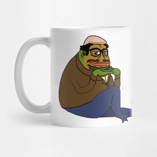 Black Comedian Toad Mug